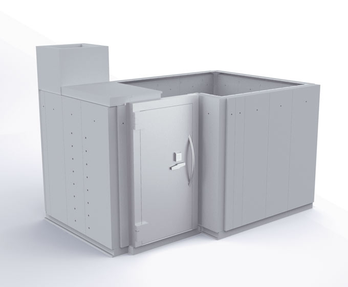 SafeBot 24 - nahaufnahme Tresorraum in modularer Bauweise